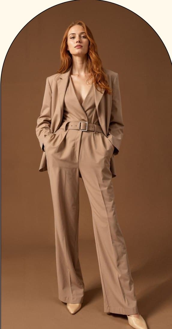Unstitched Silk Suit